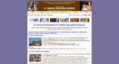 Desktop Screenshot of mariareginamundi.org