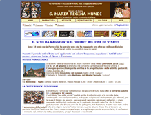 Tablet Screenshot of mariareginamundi.org